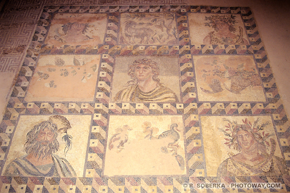 Roman mosaics in Cyprus