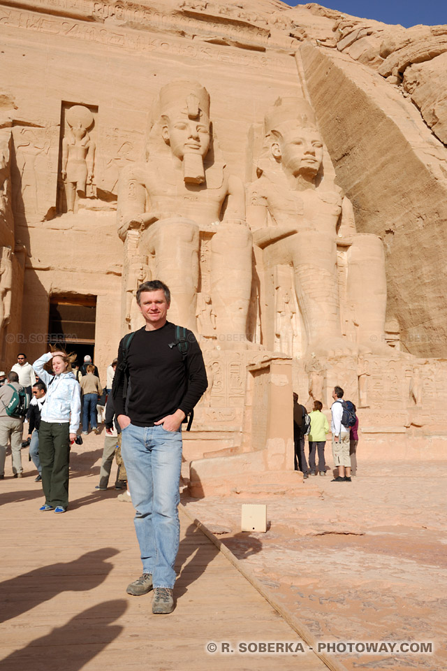 Richard Soberka travels in Egypt