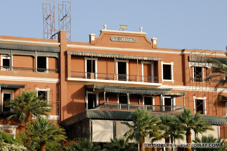 The Old Cataract Hotel in Aswan