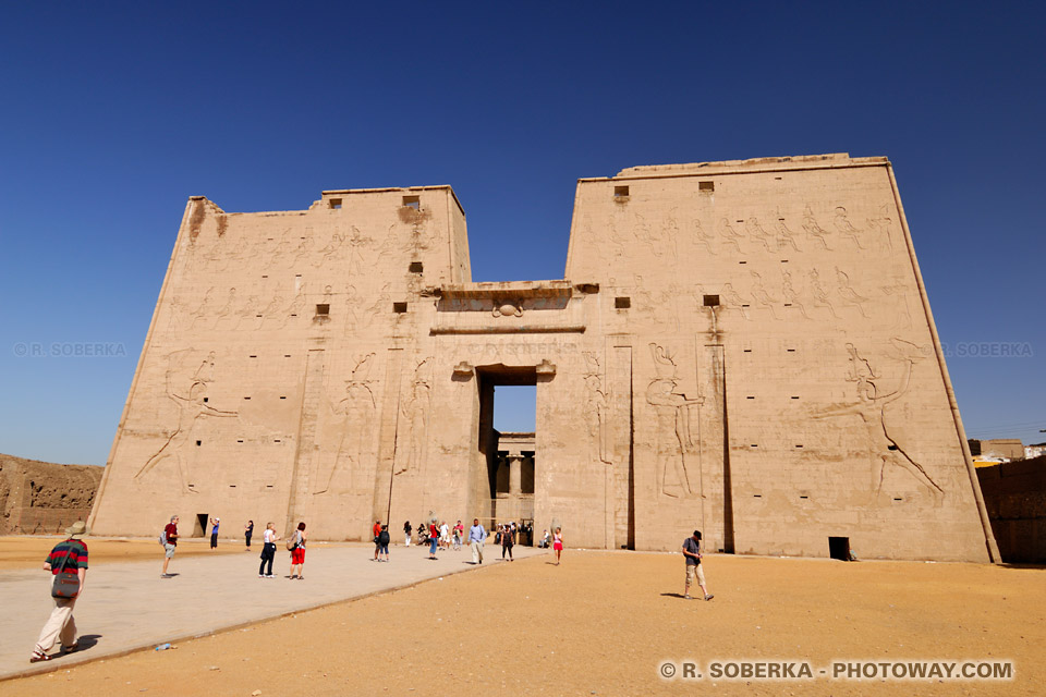 Pylon of Temple of Edfu