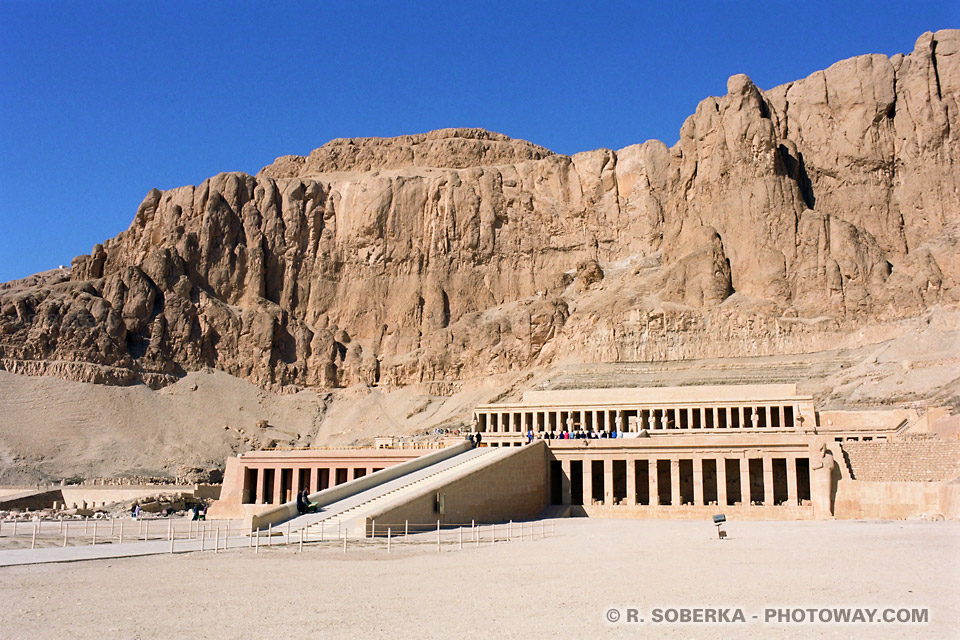 temple of Queen Hatshepsut in Egypt