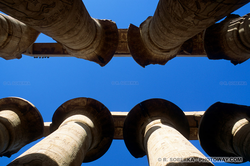 disappeared ceiling Hypostyle Hall