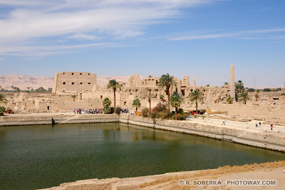 Karnak sacred lake