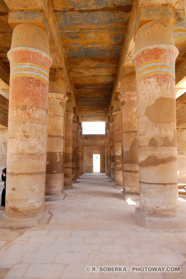 small columns Karnak