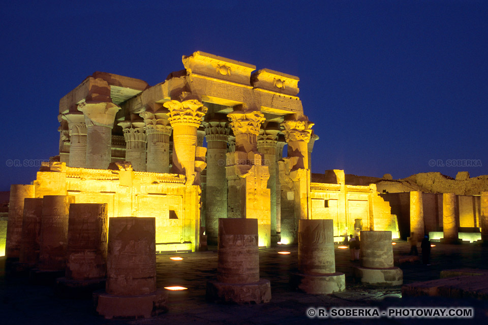 Kom Ombo Temple at Night