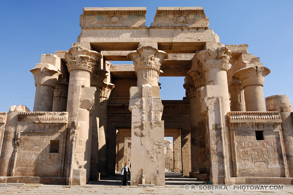 Kom Ombo Temple double entrance