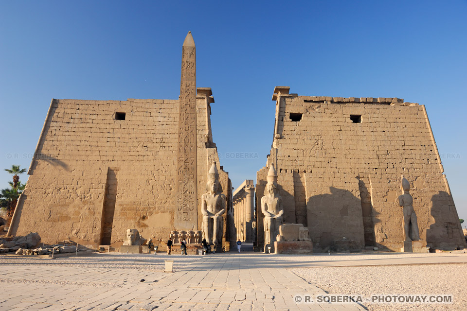 Temple of Amun in luxor Egypt