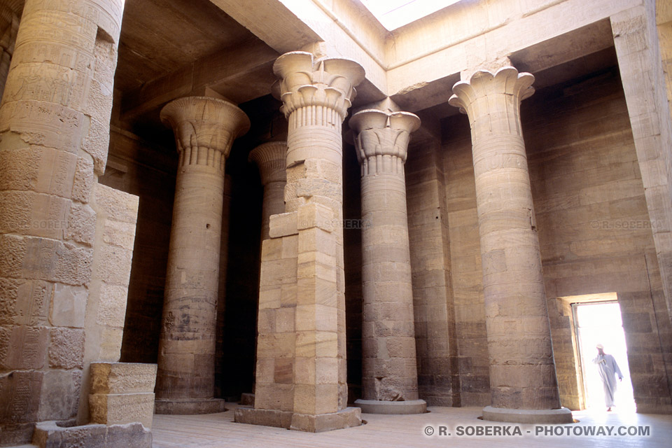 pronaos at Philae Temple