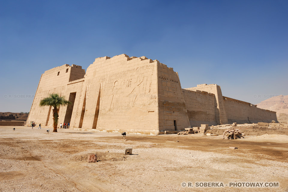 Ramesses III Temple enclosure wall