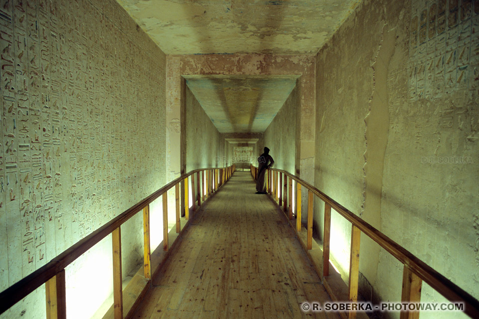 galleries of tomb of Pharaoh Seti II