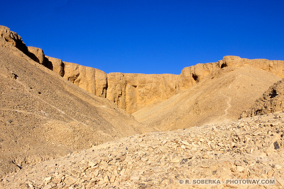 Valley of the Kings rocks