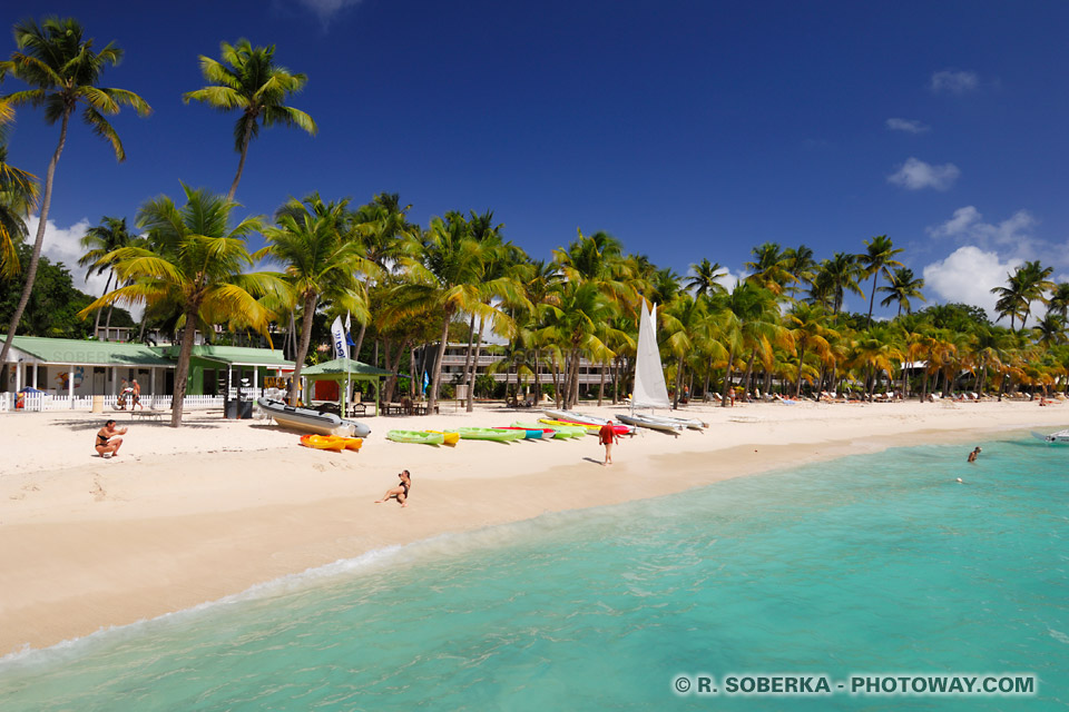 Caravelle Beach in Guadeloupe