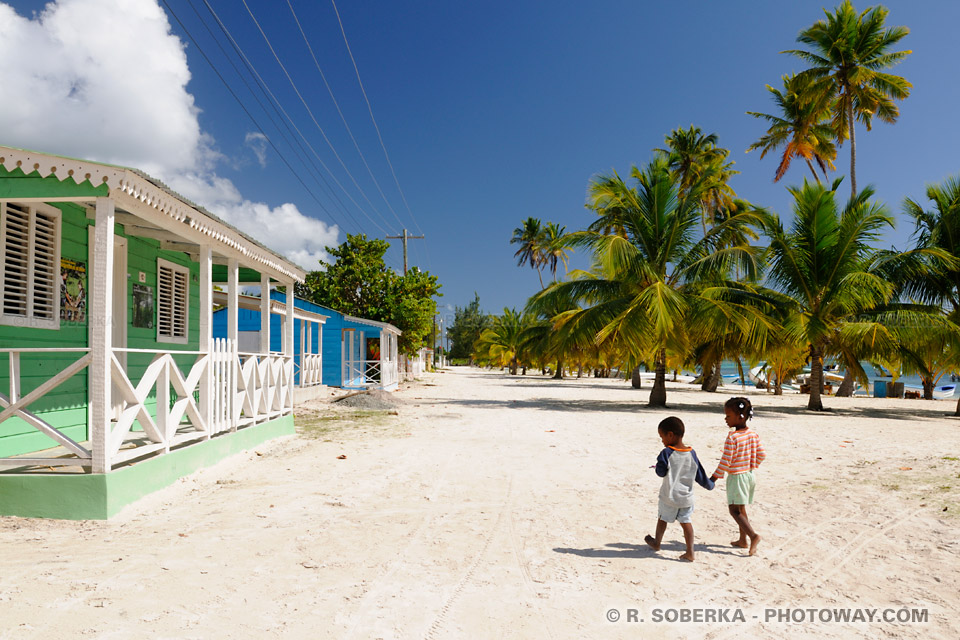 Children of Saona Dominican Republic Children