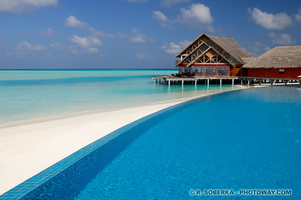 Luxury Pool in the Maldives