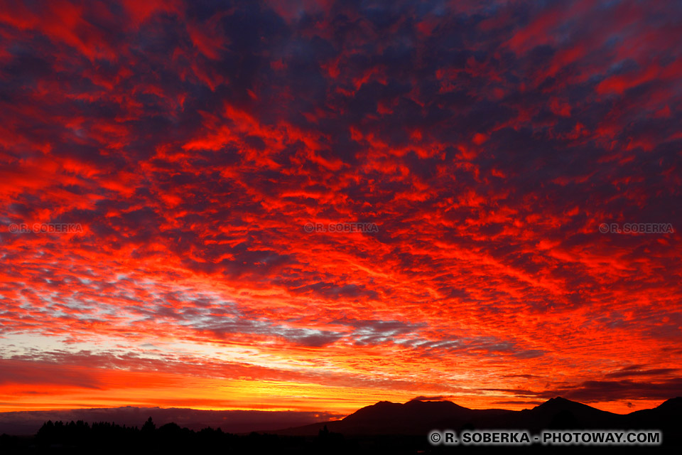 Red Sky Sunset