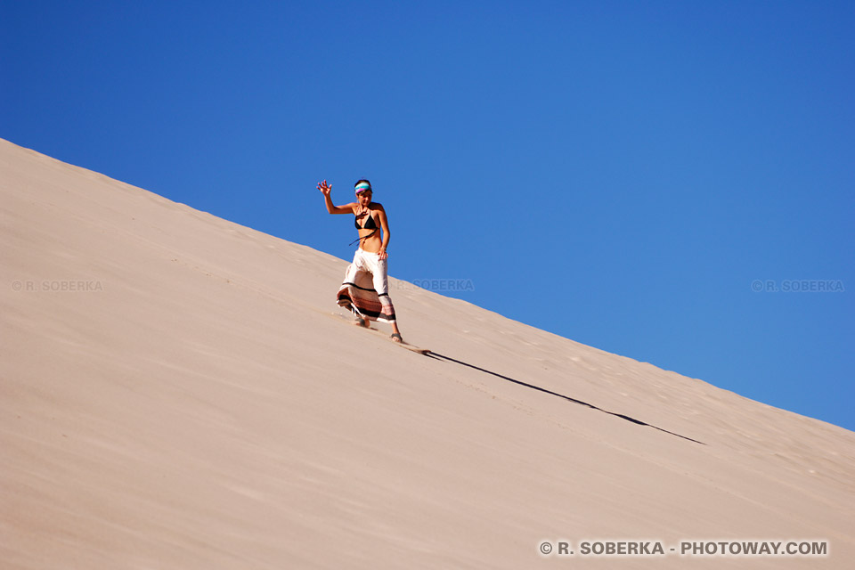 Sand Dune Surfing in Chile