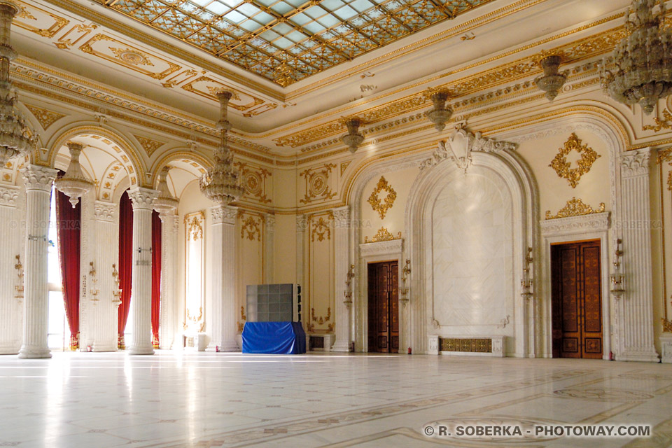 Image Ballroom of Ceausescu’s Palace photos in Bucharest, Romania