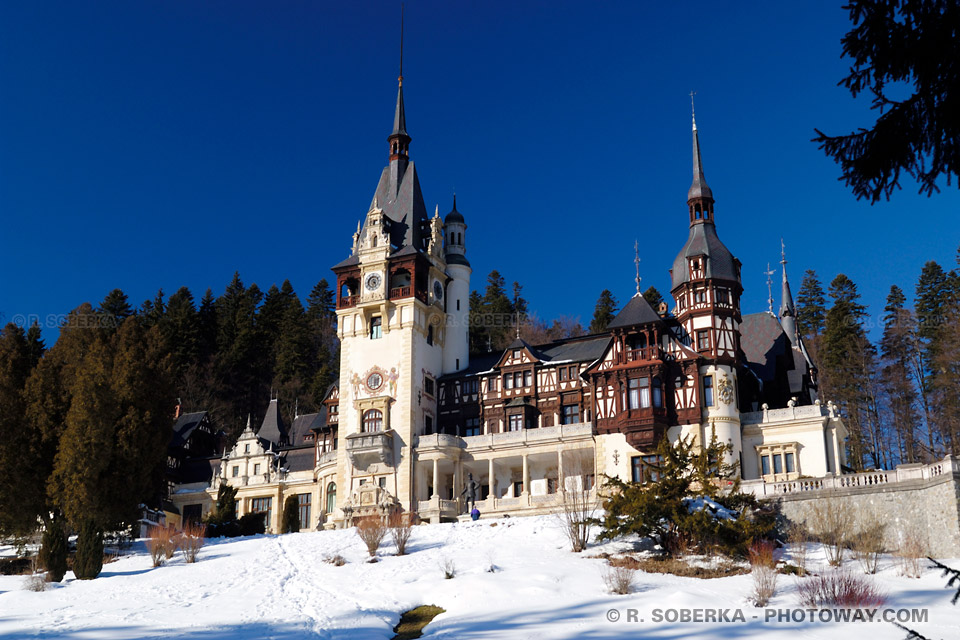 Peles Castle in Sinaia, Romania