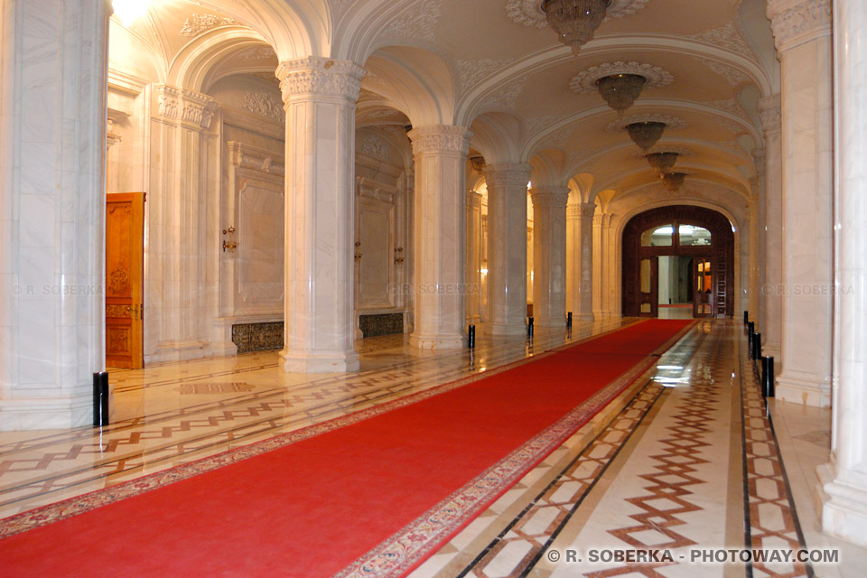 Red Carpets and Marble Hallways in Ceausescu's Palace