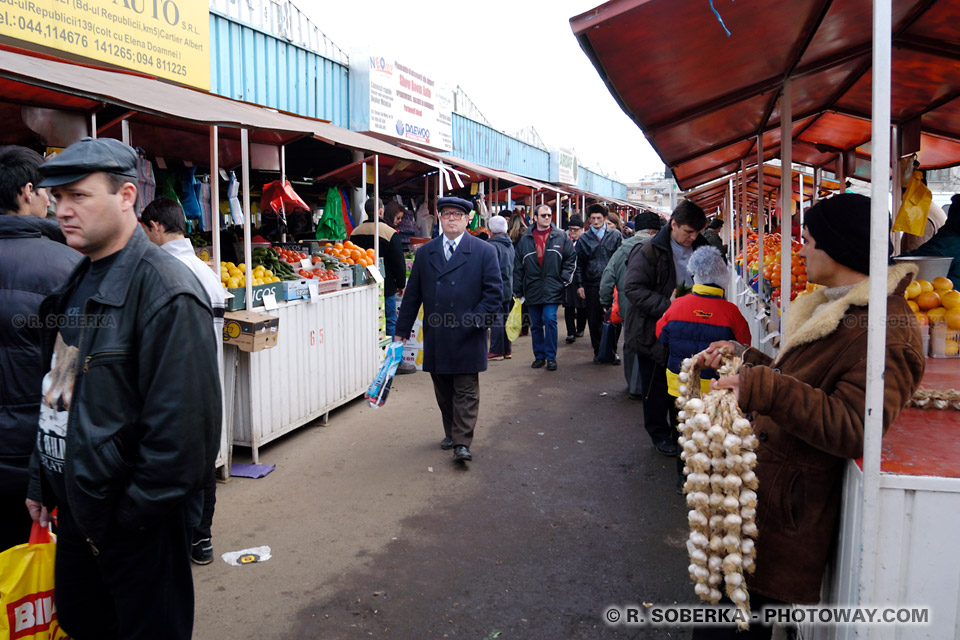 Romanian Market Photos - Ploiesti Market in Romania