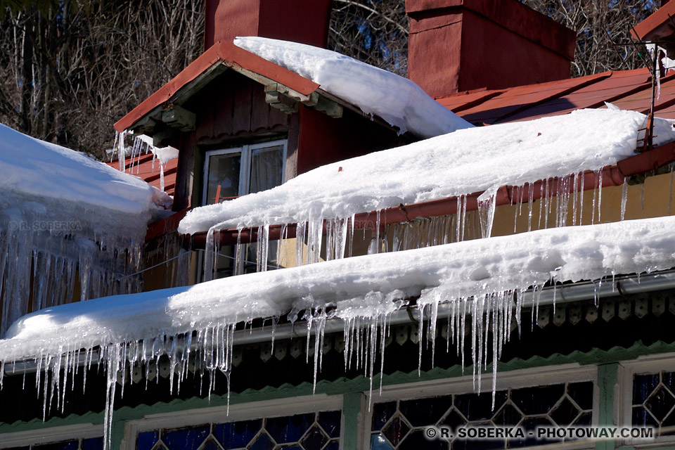 Sinaia city under snow, Romania - The Pearl of the Carpathians