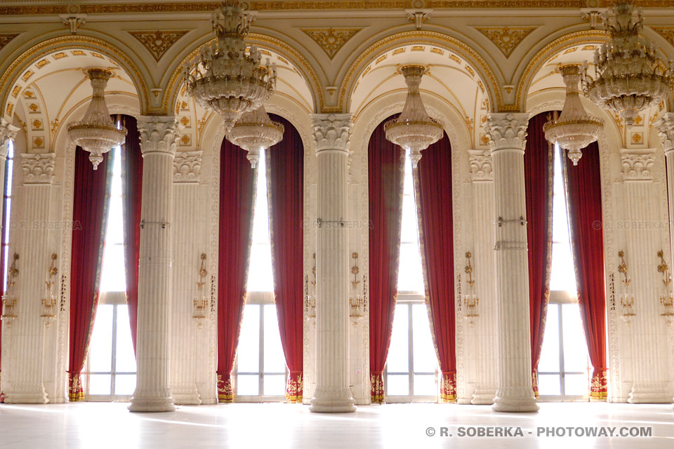 Windows in Ceausescu's Palace, Bucharest