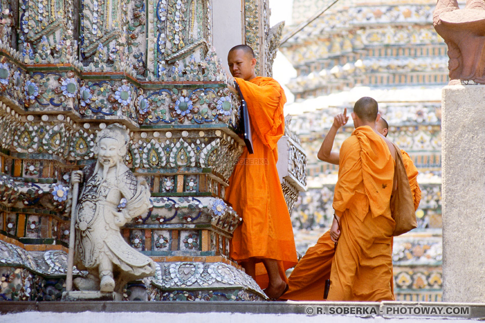 image Photos of Buddhist Monks - Photo of a Monk