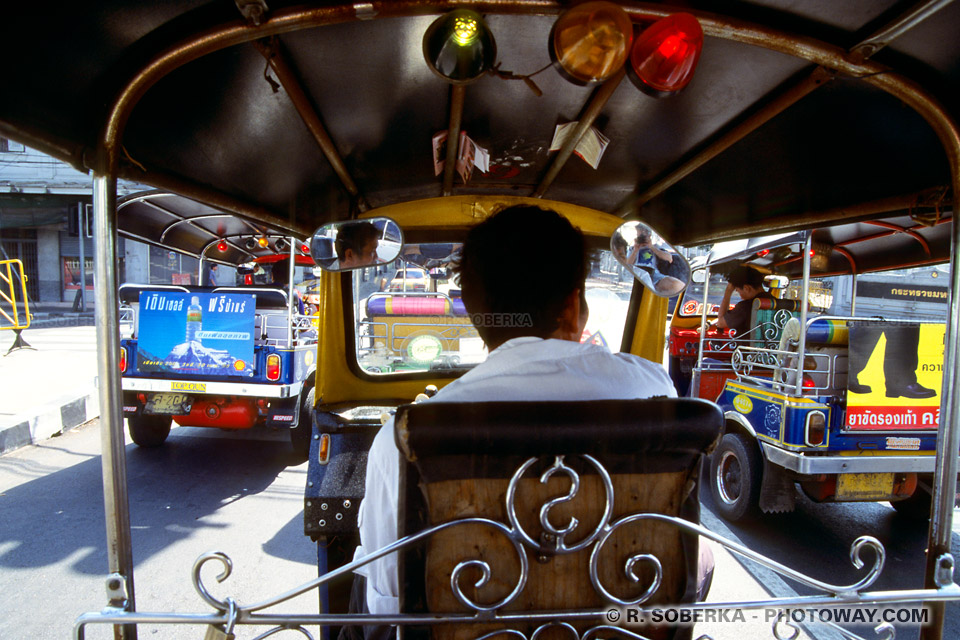 image Photos of Tuk-Tuks - Photo of a Tuk Tuk in Bangkok, Thailand