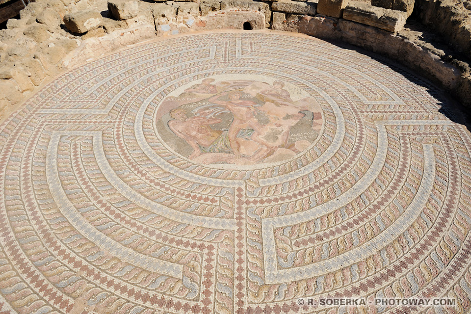 Mosaïque du Labyrinthe de Thésée