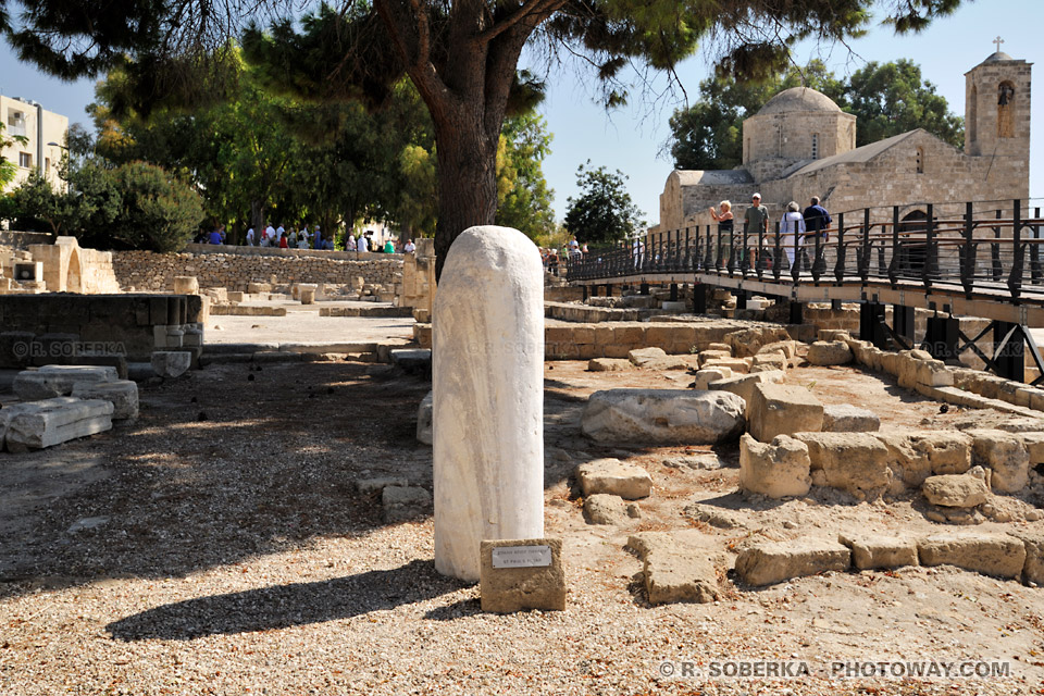 Pilier de Saint-Paul à Chypre