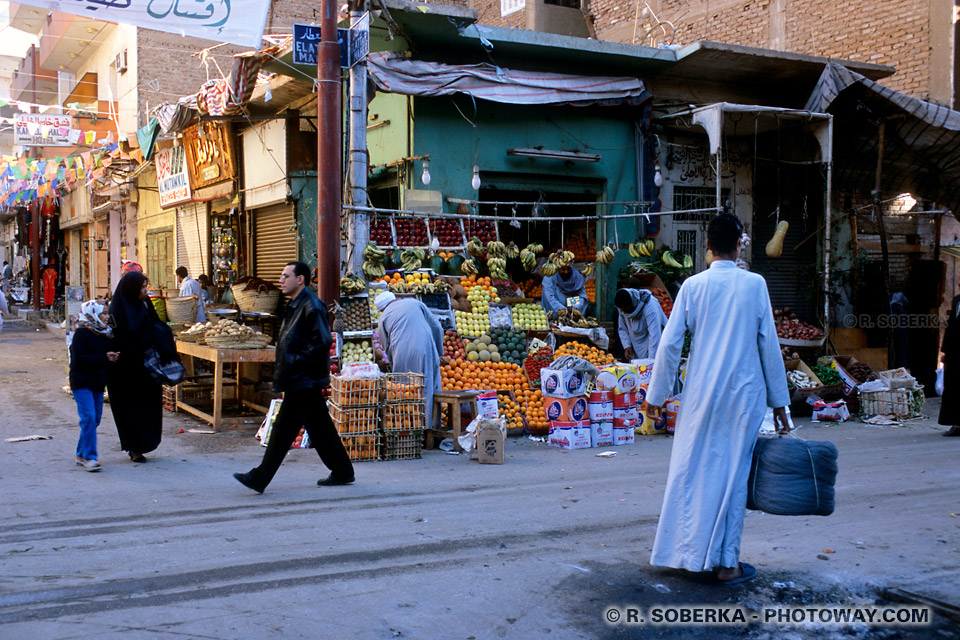 boutiques à Louxor