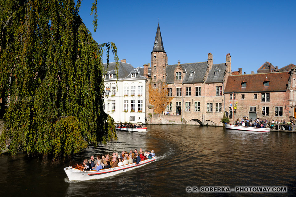 Canaux de Bruges - Quai du Rosaire